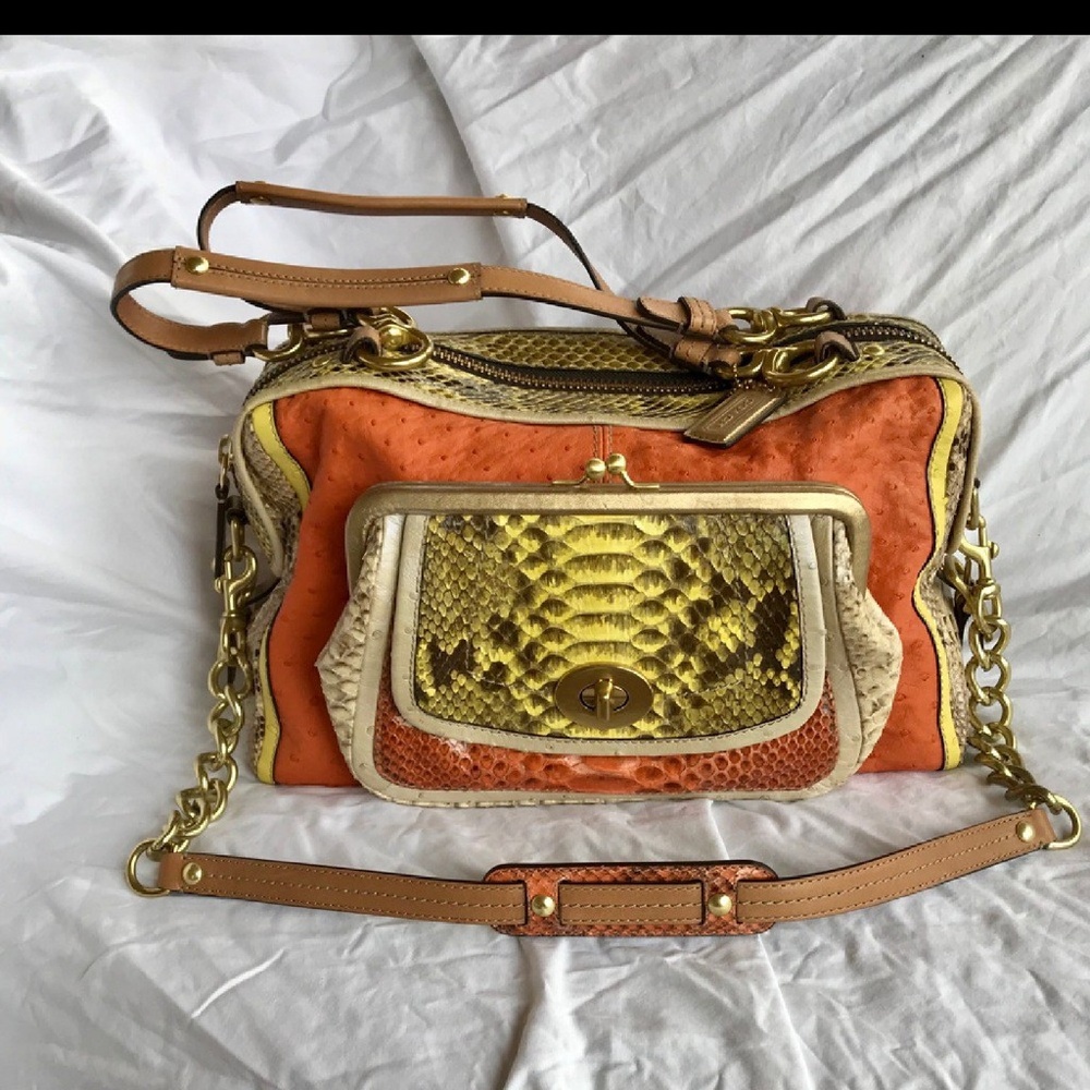 Coach made in Italy satchel